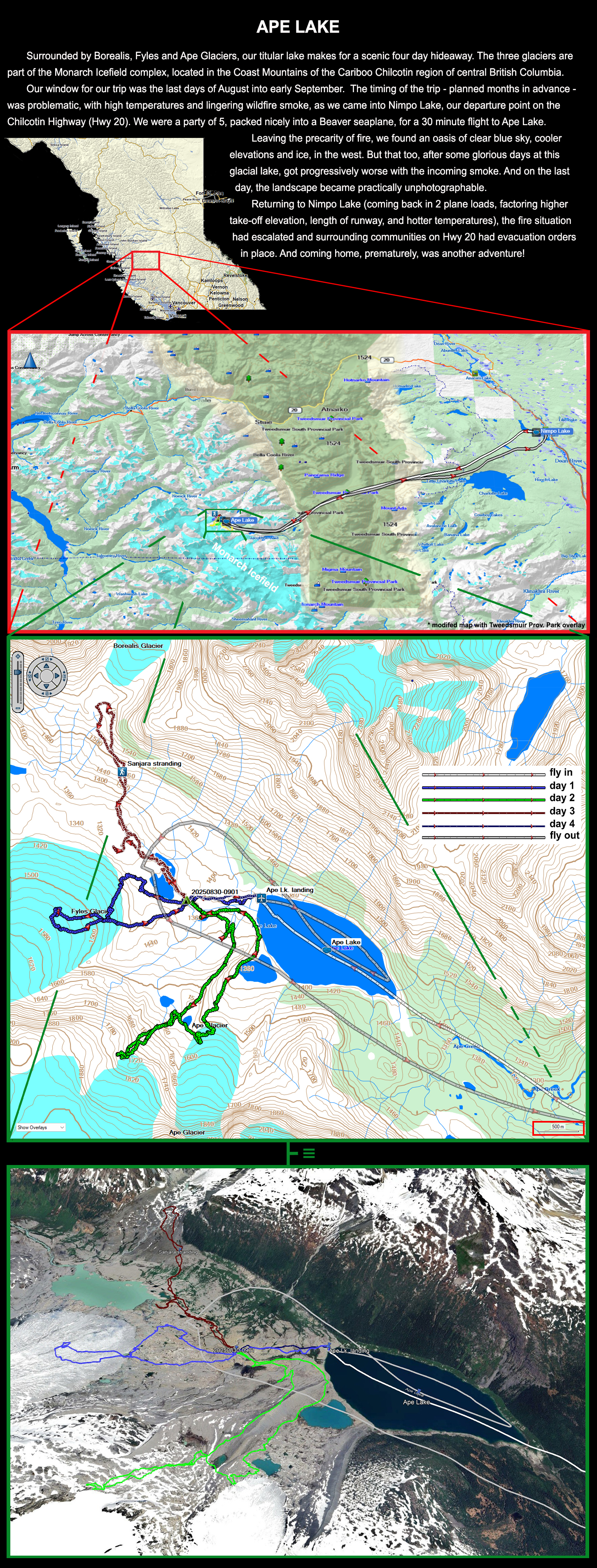 info page